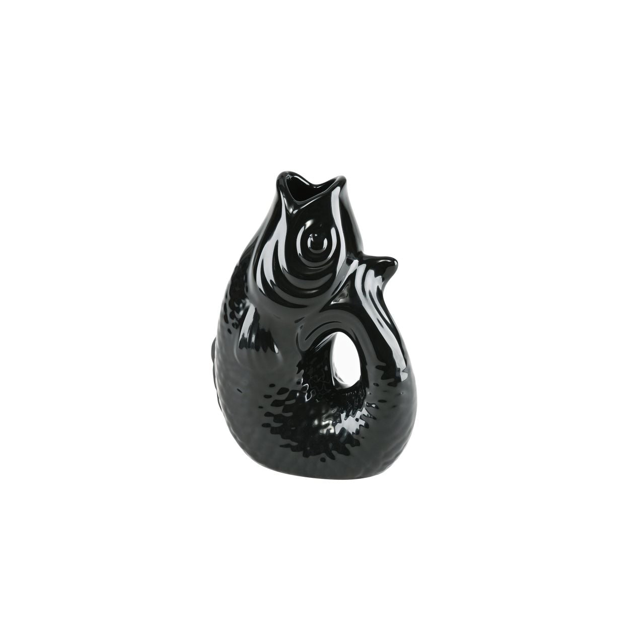 Monsieur Caranfon Vase Schwarz