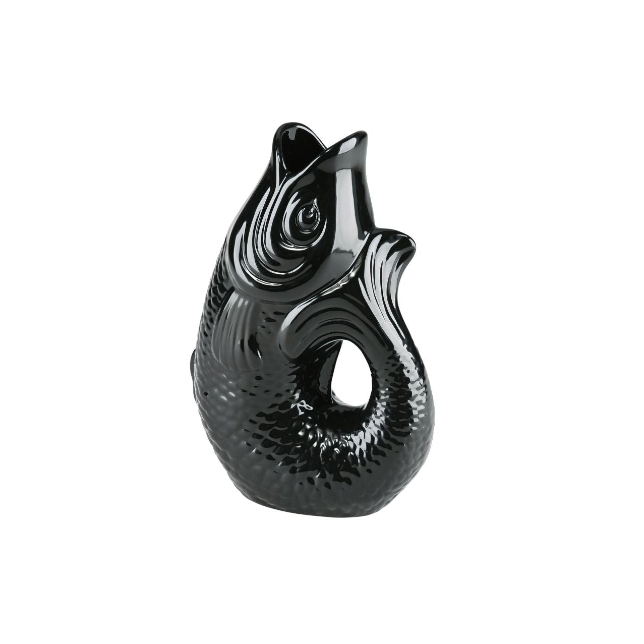 Monsieur Caranfon Vase Schwarz