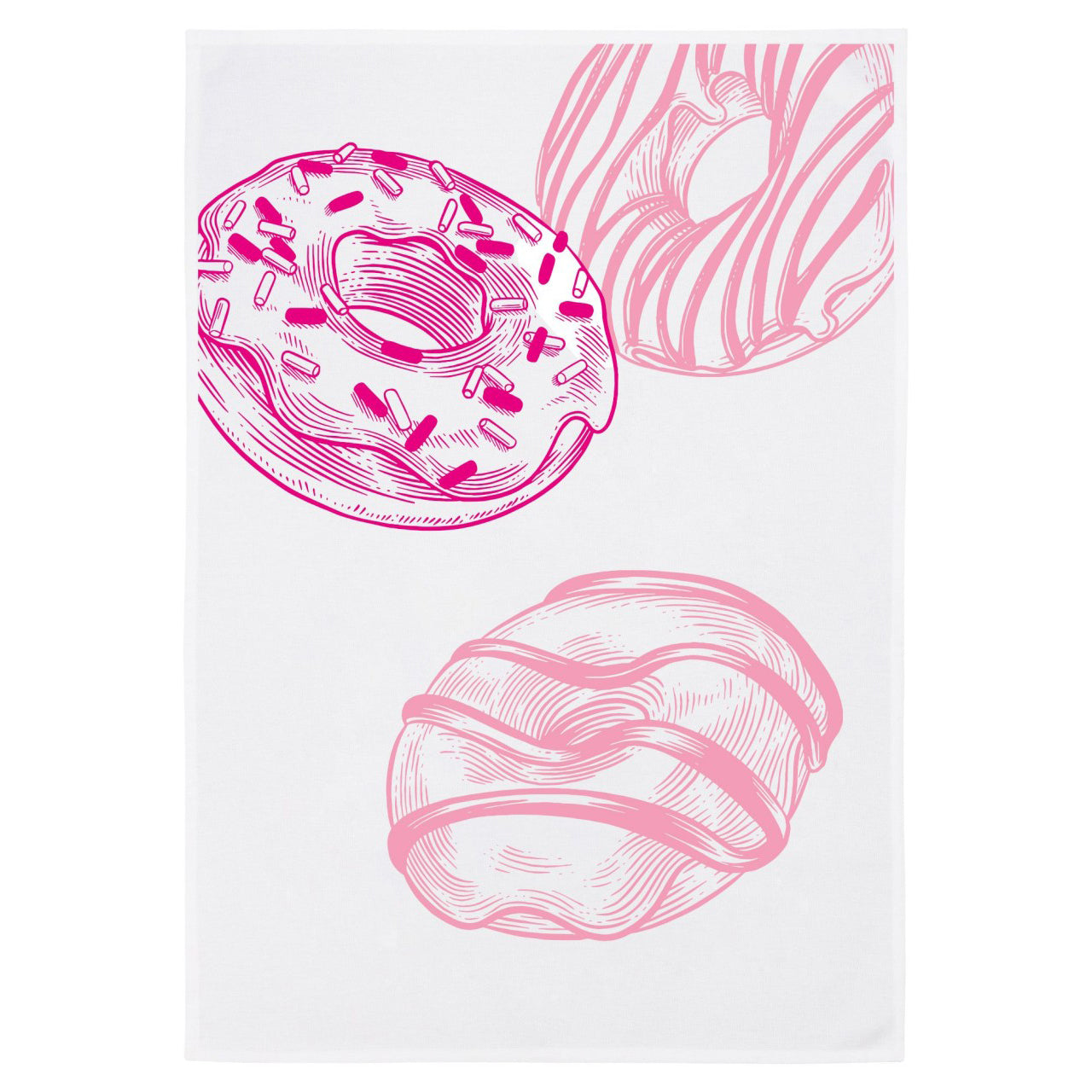 Geschirrtuch, Donut