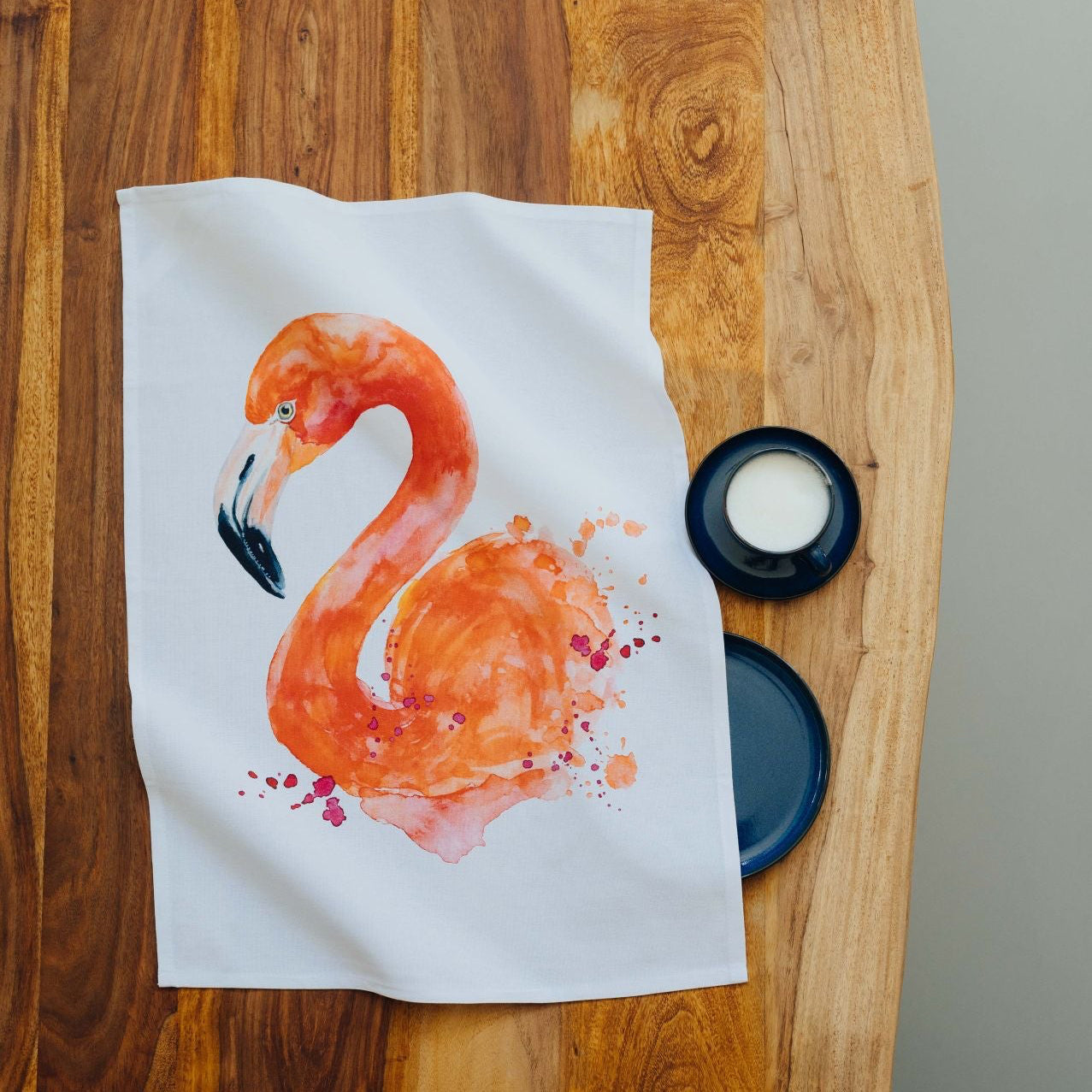 Geschirrtuch Flamingo