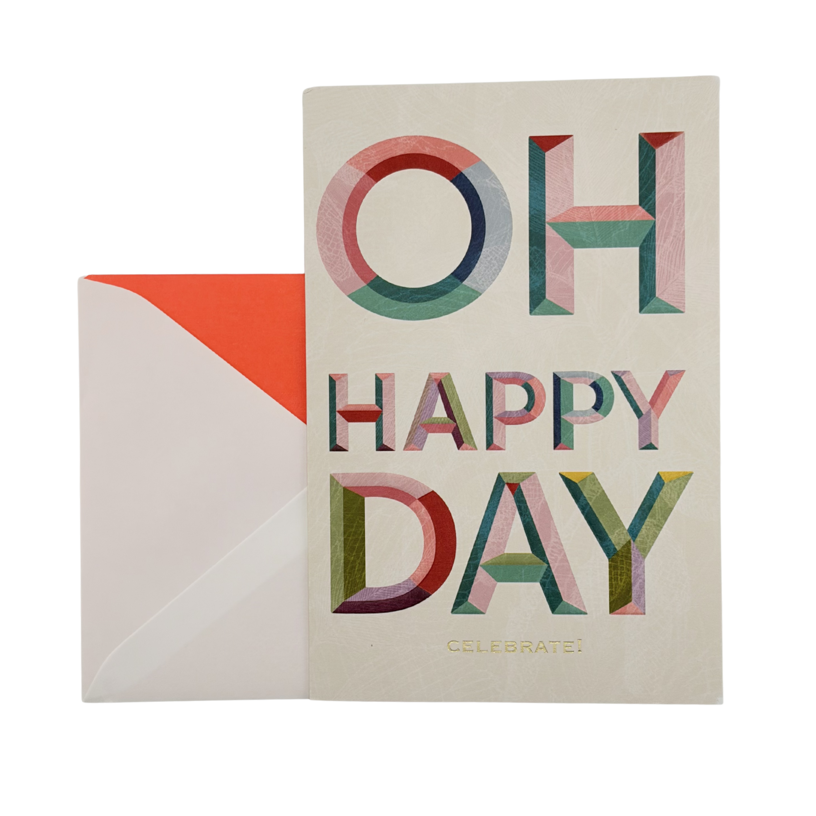 Karte "OH HAPPY DAY, CELEBRATE!"