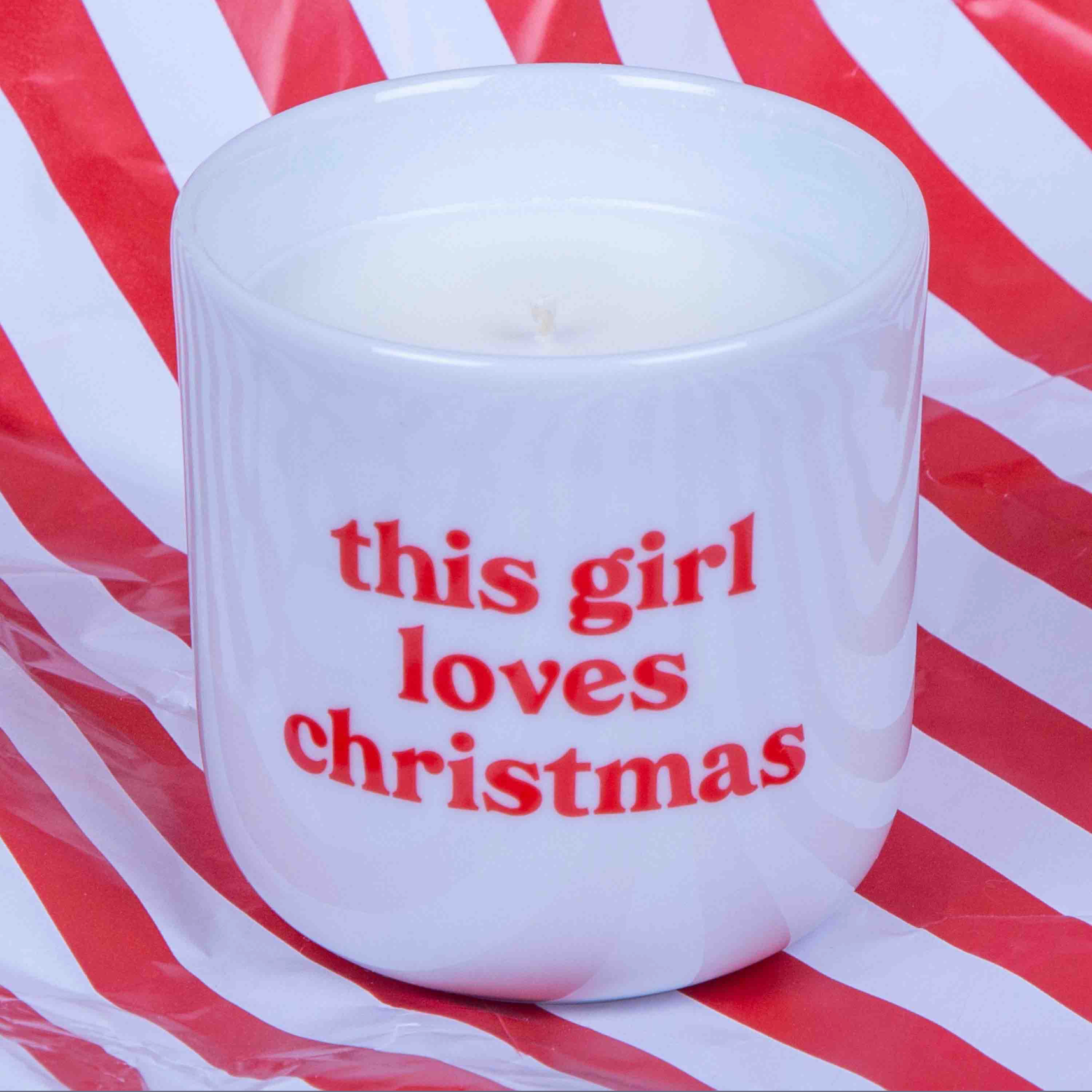 Duftkerze "this girl loves christmas"