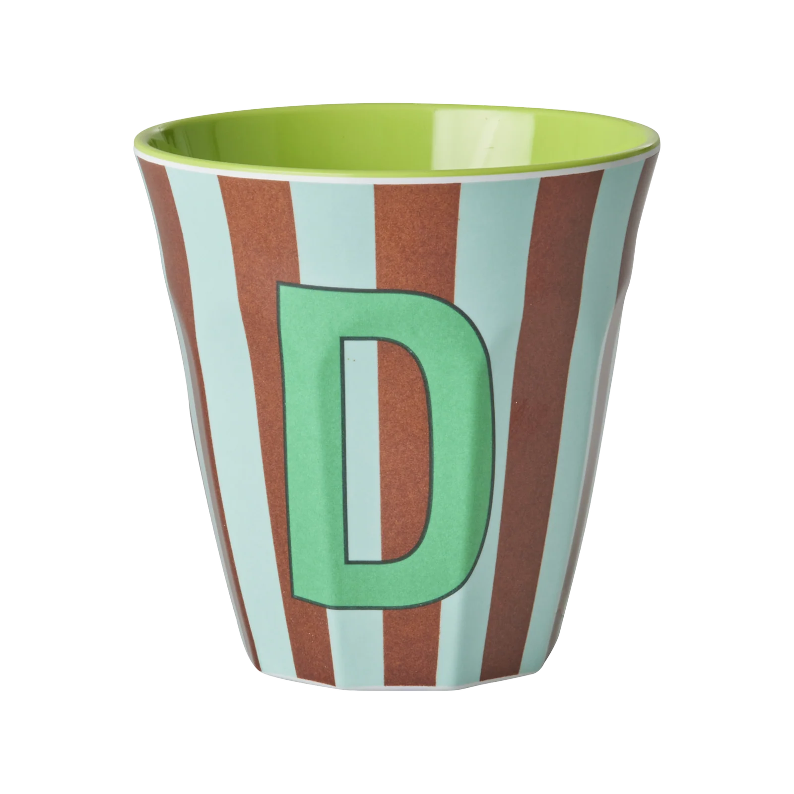 Melamin Buchstaben Becher - D
