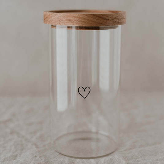 Vorratsglas Herz