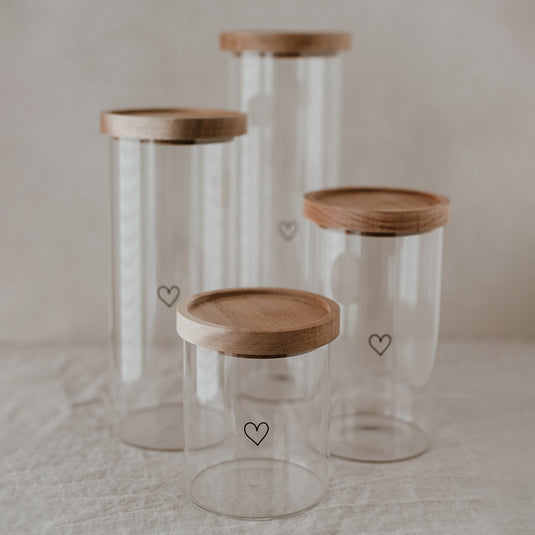 Vorratsglas Herz