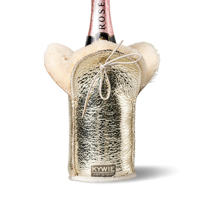 KYWIE Champagnerkühler Silver Sparkle