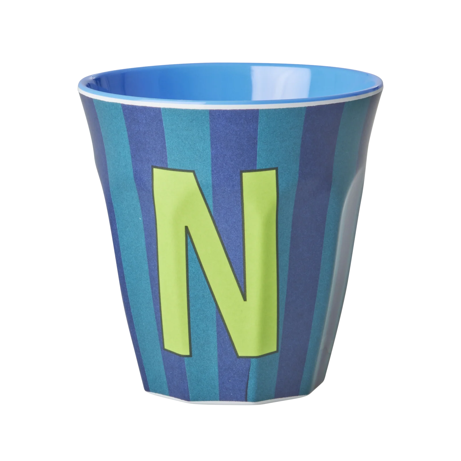Melamin Buchstaben Becher - N