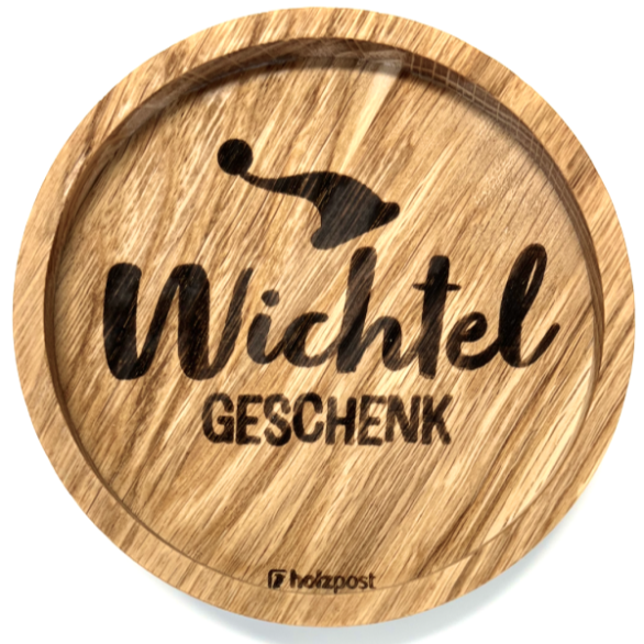 Holz Untersetzer, Wichtel