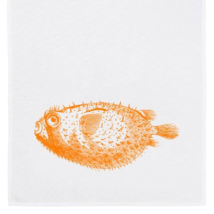 Geschirrtuch, Kugelfisch
