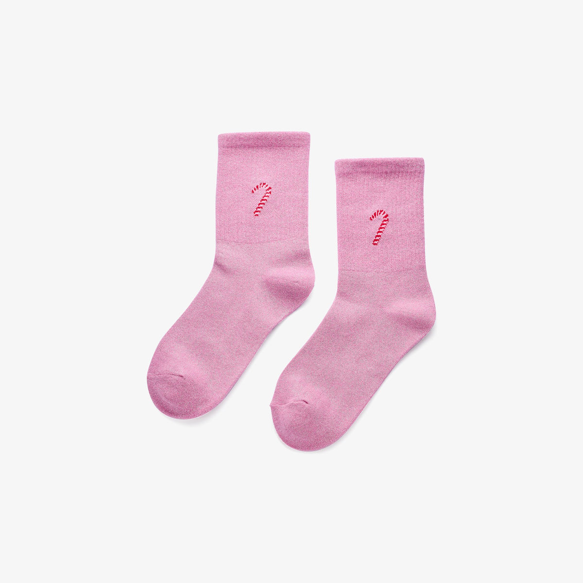 2er-Set Weihnachtssocken, Pink
