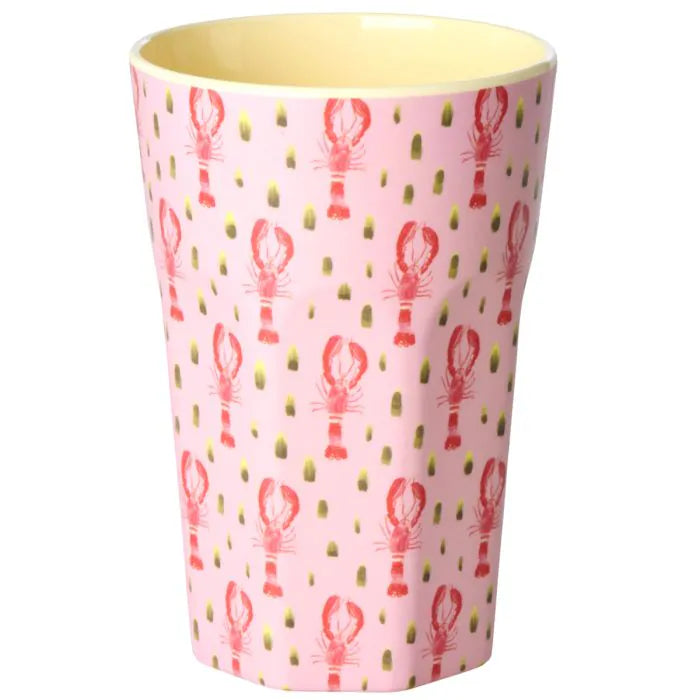 Melamin Latte Macchiato Becher Hummer – Charlottes Concept Store GmbH