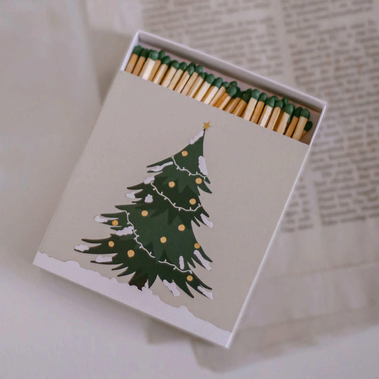 Streichhölzer Weihnachtsbaum