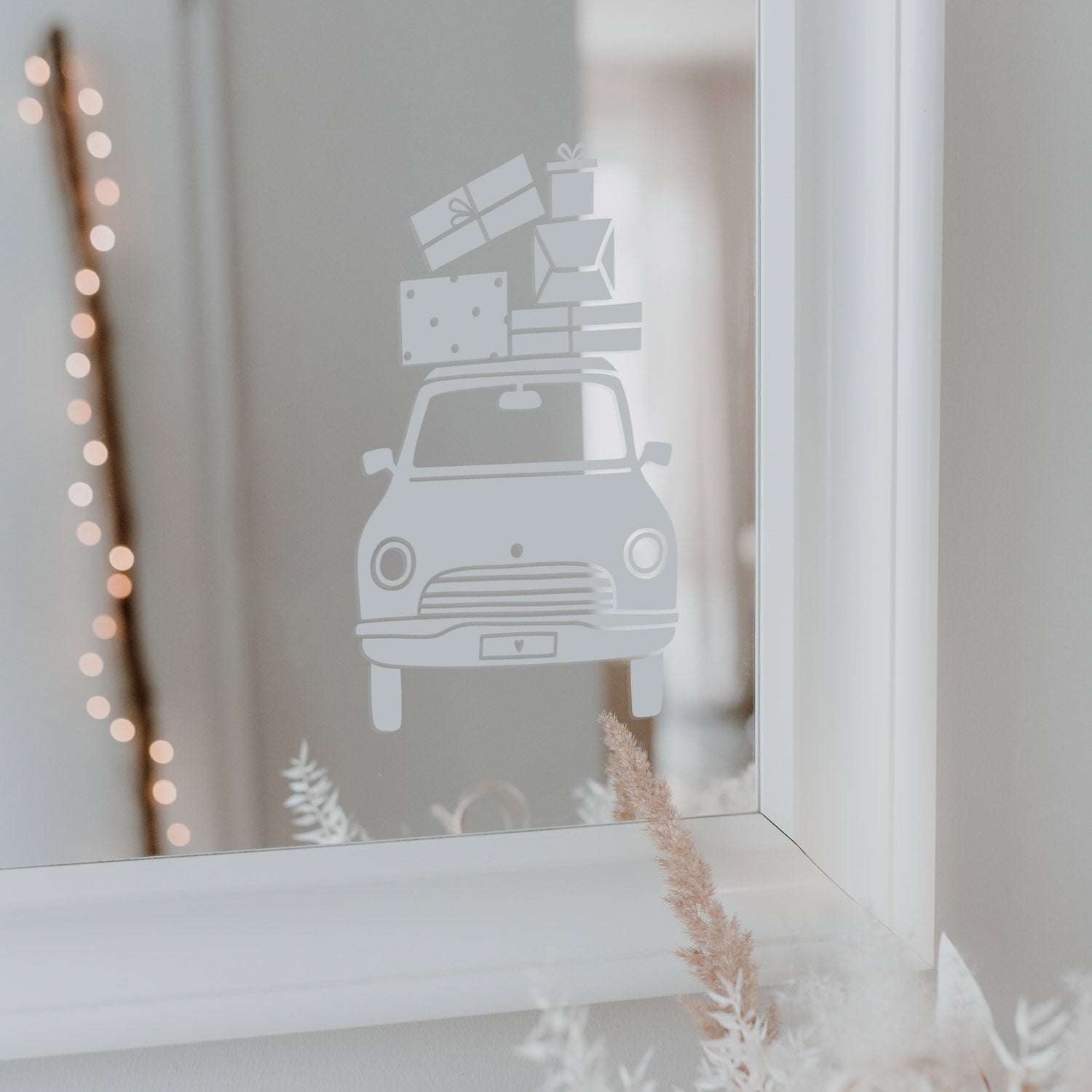 Sticker Weihnachtsauto