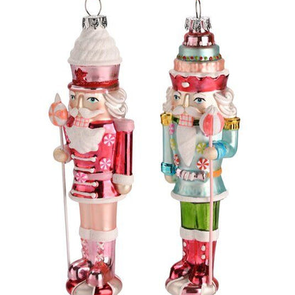 Glas Ornament, Nussknacker