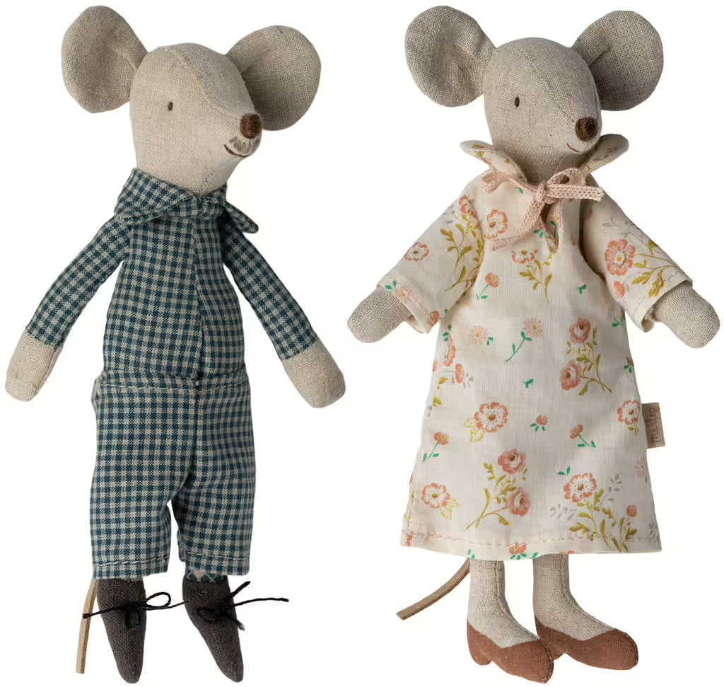 Mäuse Famillie "Cubanos", Oma und Opa Maus