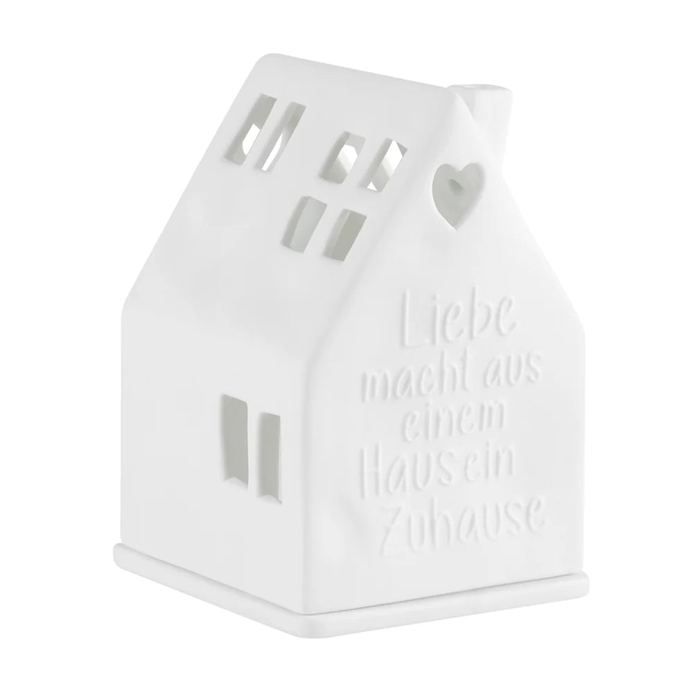Lichthaus "Liebe macht aus einem Haus ein Zuhause"
