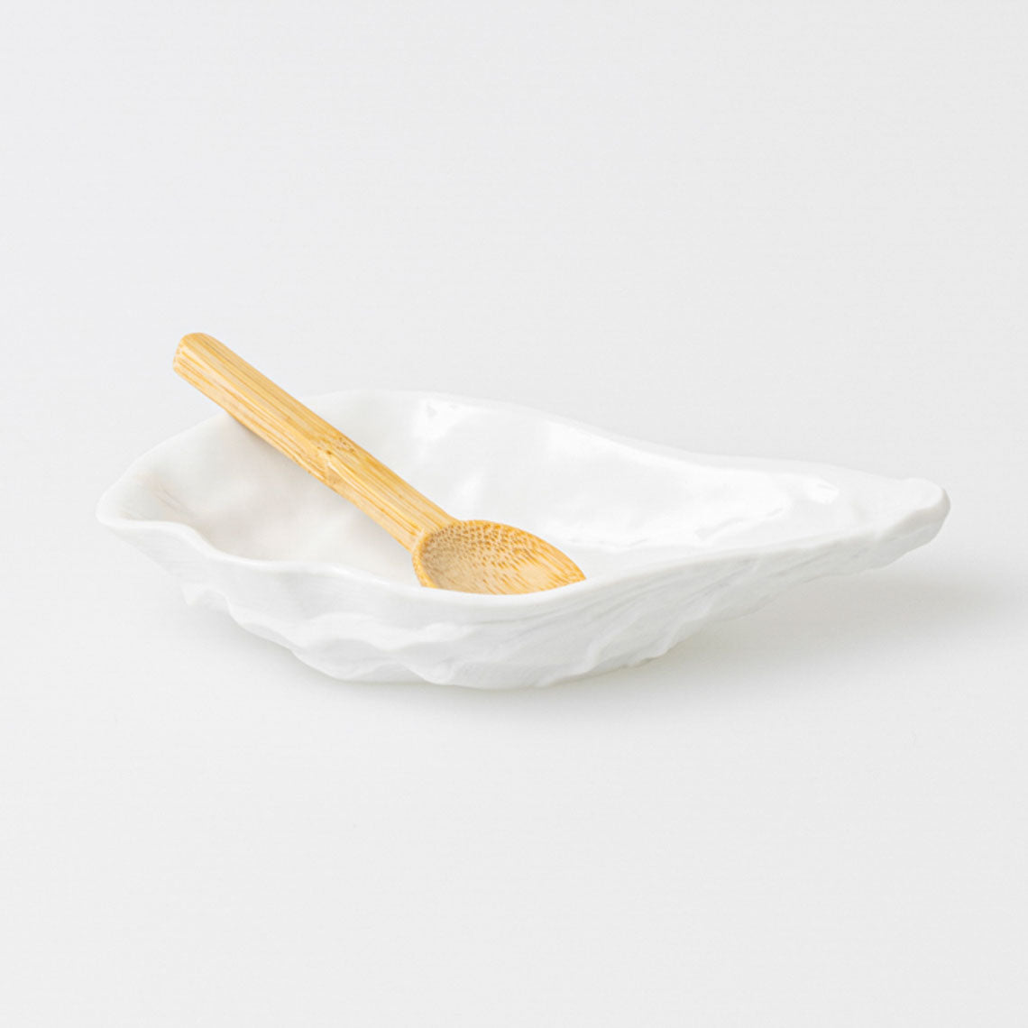 Austernschale mit Löffel „Unterwasserwelt“