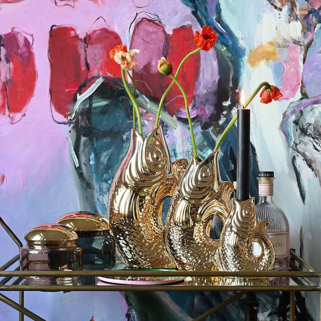 Monsieur Carafon Vase Gold