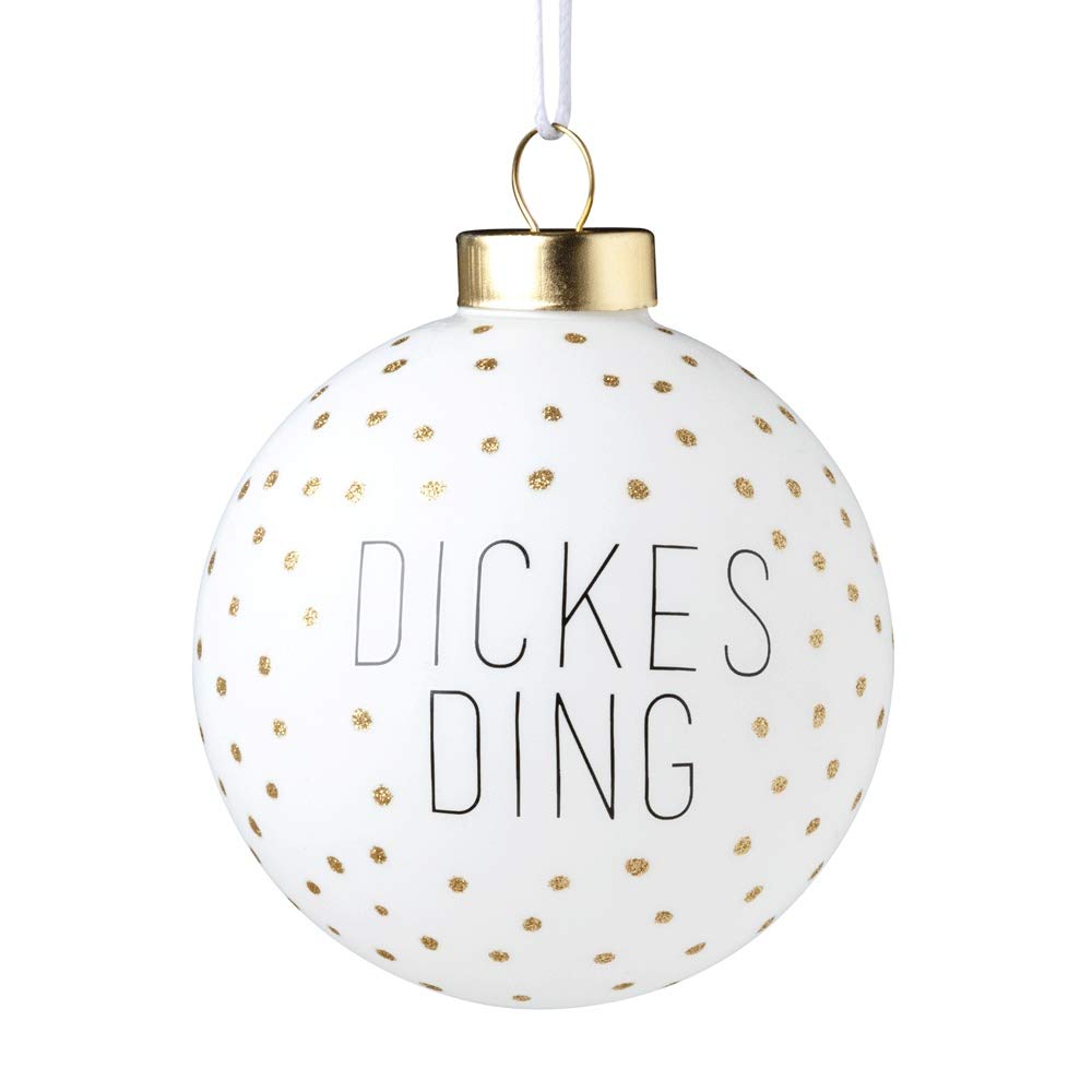 Christbaum Kugel "Dickes Ding"