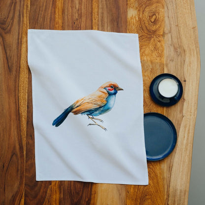 Geschirrtuch Blaukehlchen