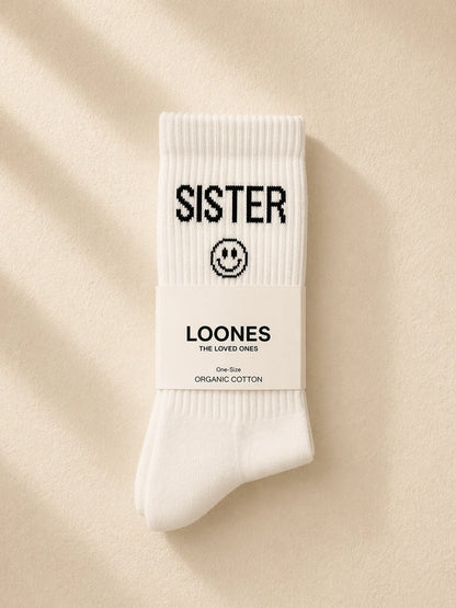 SISTER Socken, white