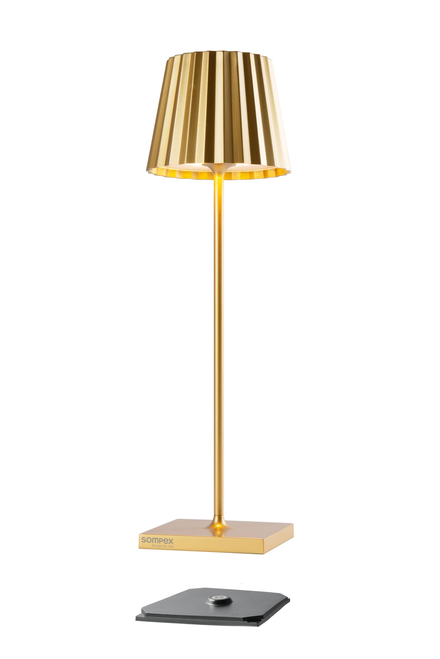 LED Tischleuchte Troll 2.0 Metallic