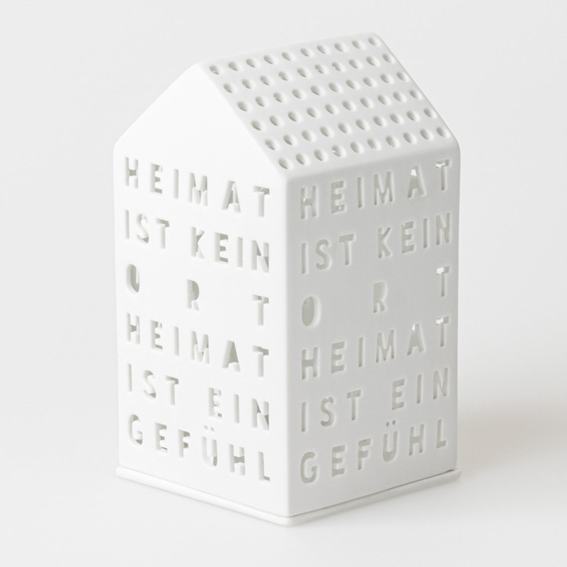 Lichthaus "Heimat ist kein Ort, Heimat ist ein Gefühl"