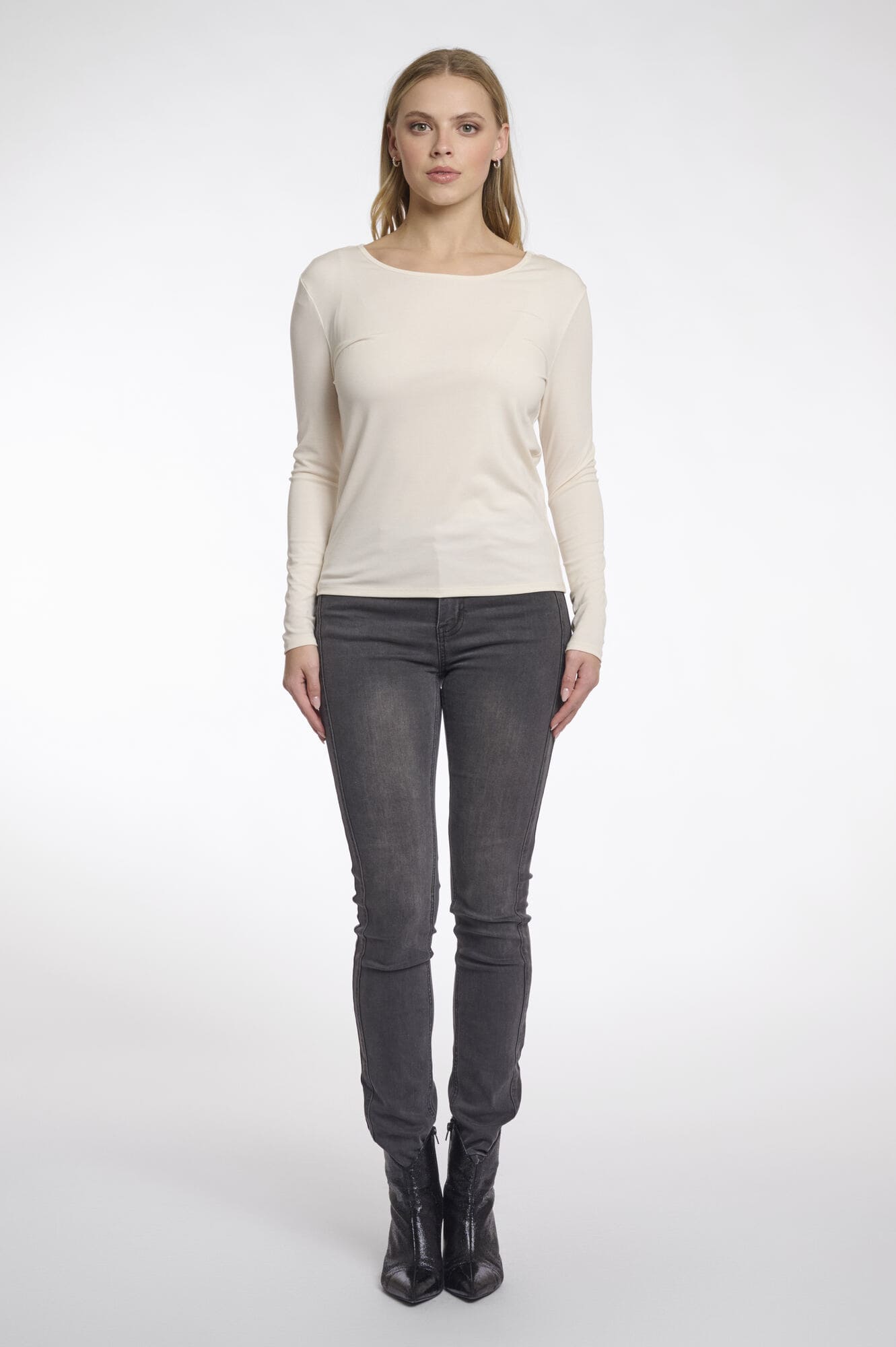Langarmshirt Bavia birch