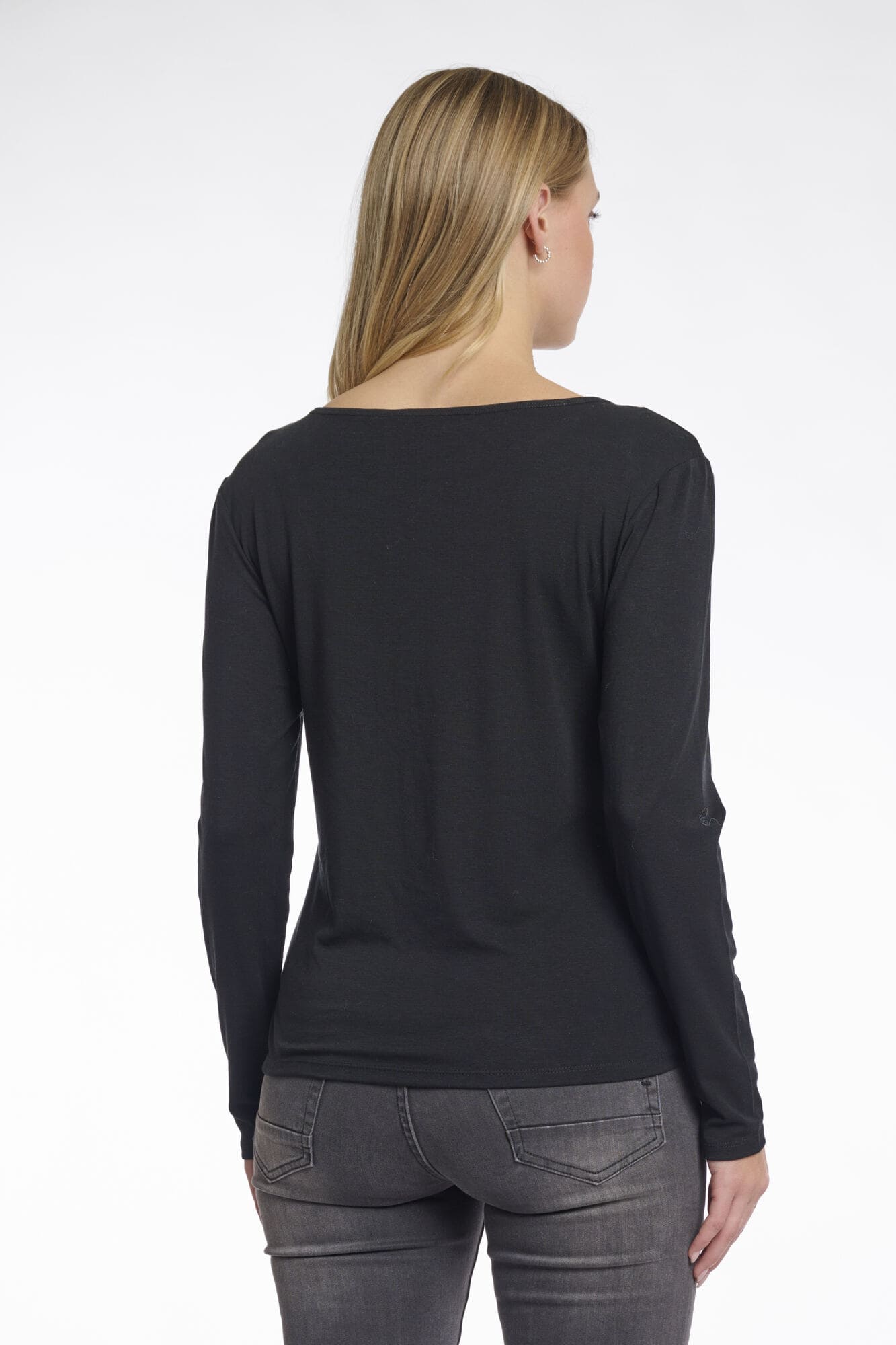 Langarmshirt Bavia schwarz