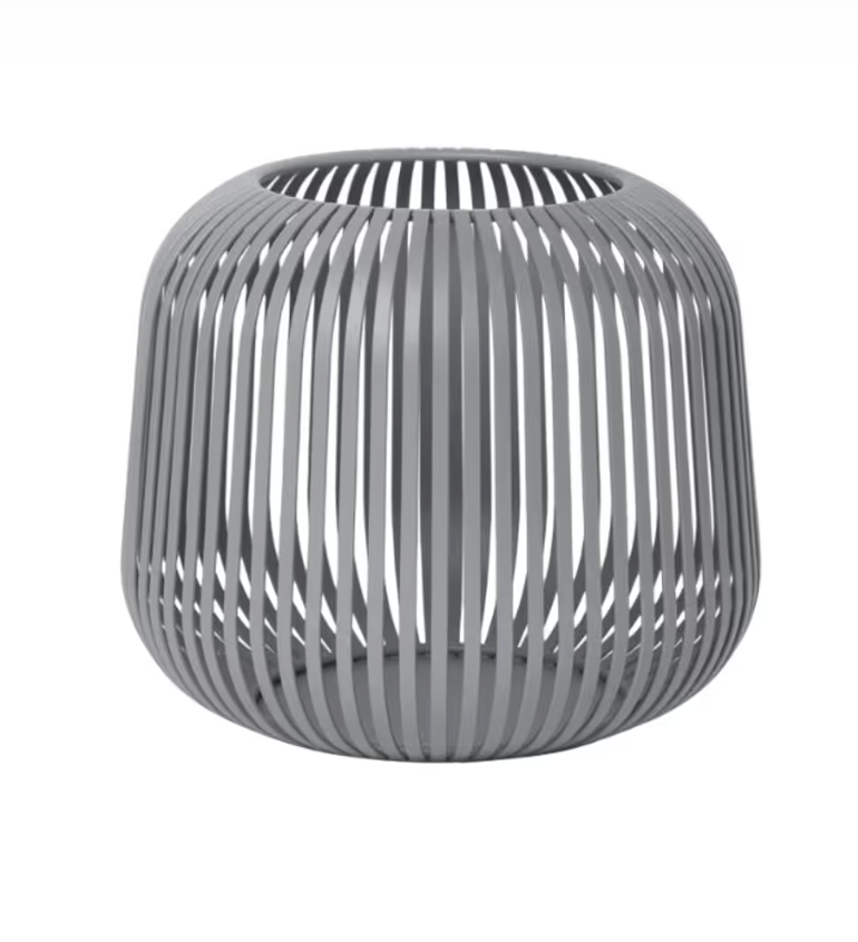 Laterne Lito Steel Gray