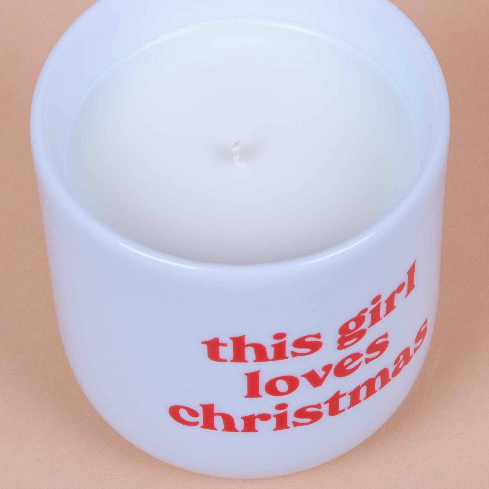 Duftkerze "this girl loves christmas"