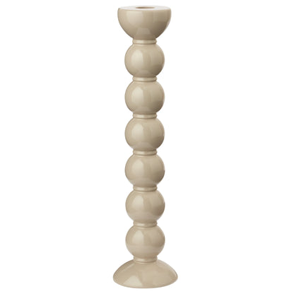 Kerzenhalter Bobbin 33 cm Cappuccino