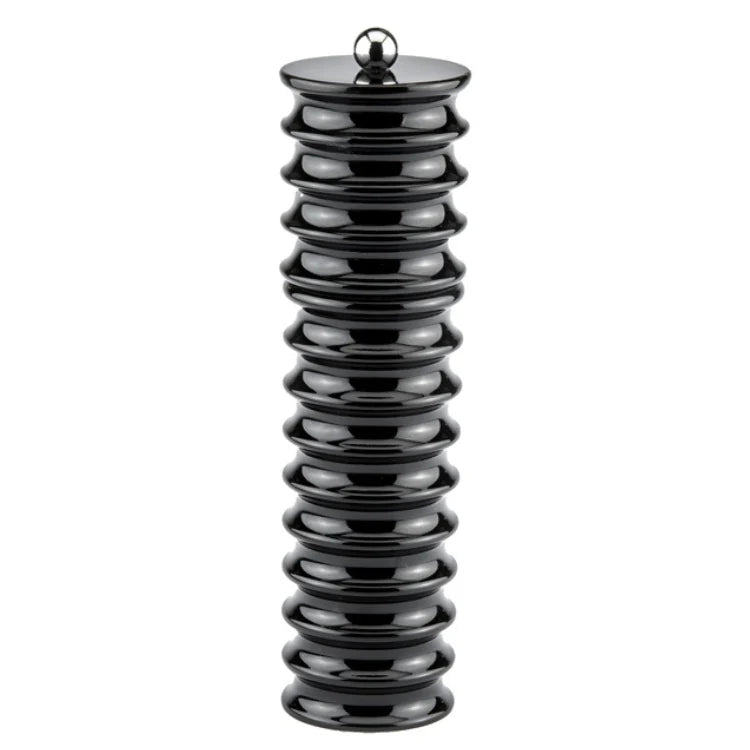 Salz- oder Pfeffermühle Twister Schwarz