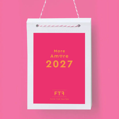 Fuck the Falten Abreißkalender 2027