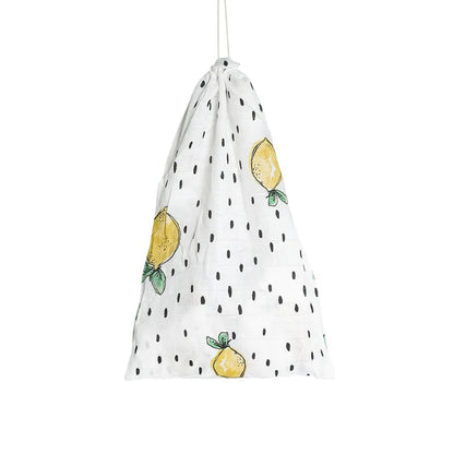 Mulltuch 2er Set Zitrone