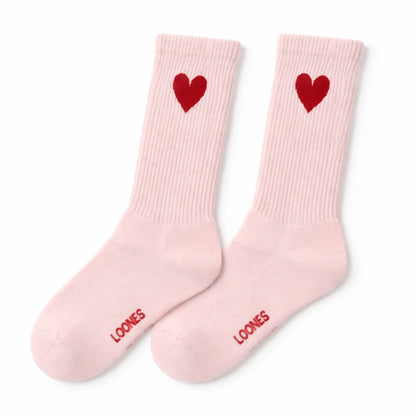 THE BIG HEART Socken 2er-Set, soft blush