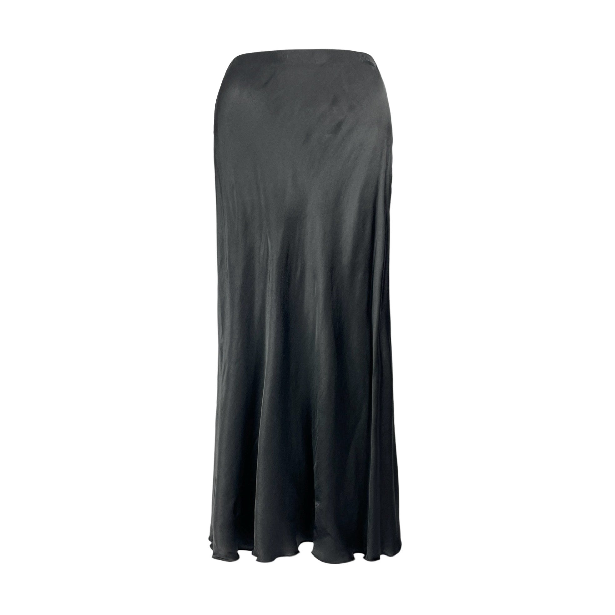 Maxi Rock aus Satin