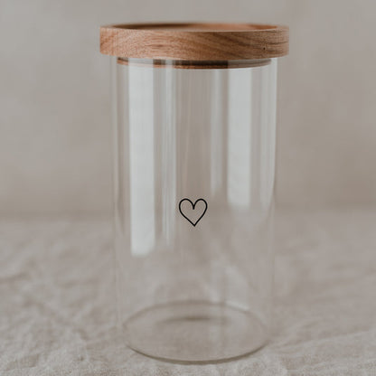 Vorratsglas Herz