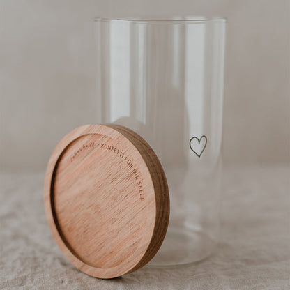 Vorratsglas Herz