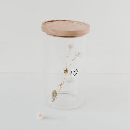 Vorratsglas Herz