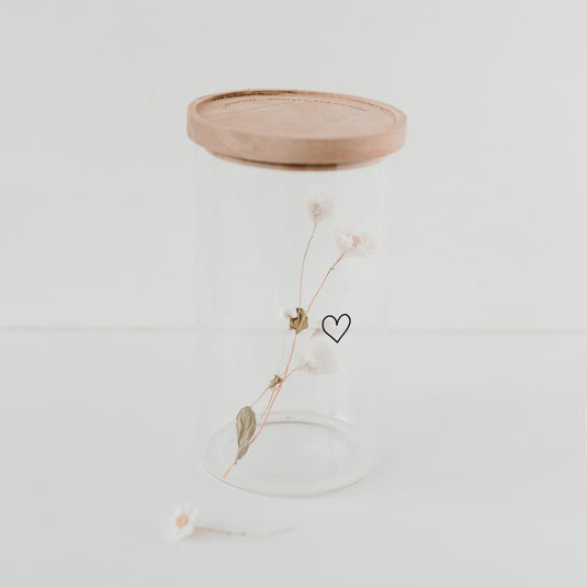 Vorratsglas Herz