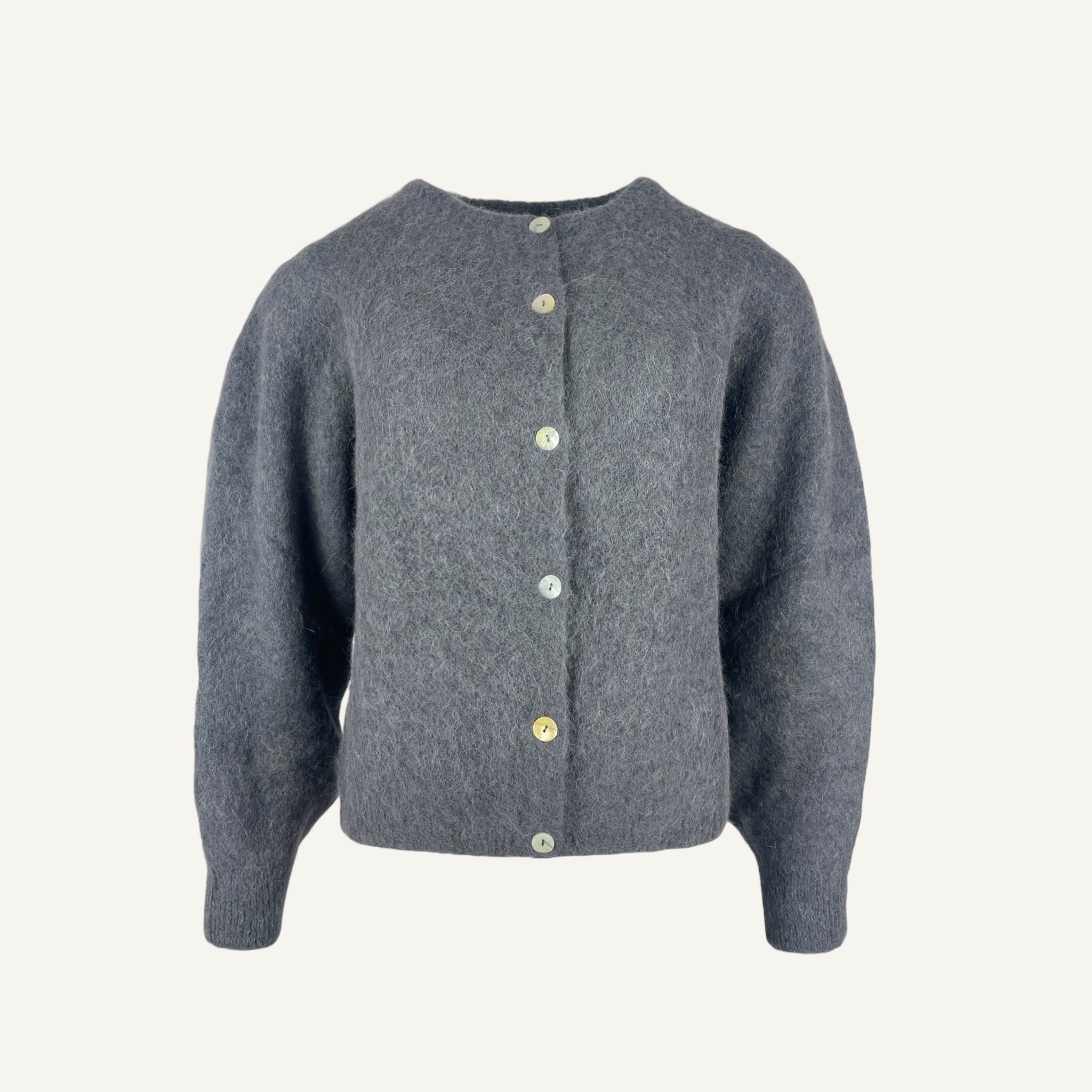 Strickjacke aus Baby-Alpaka ,,Emily''