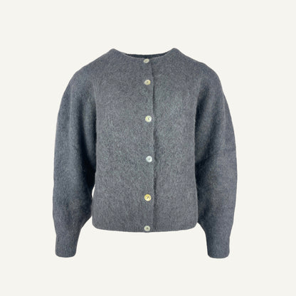 Strickjacke aus Baby-Alpaka ,,Emily''