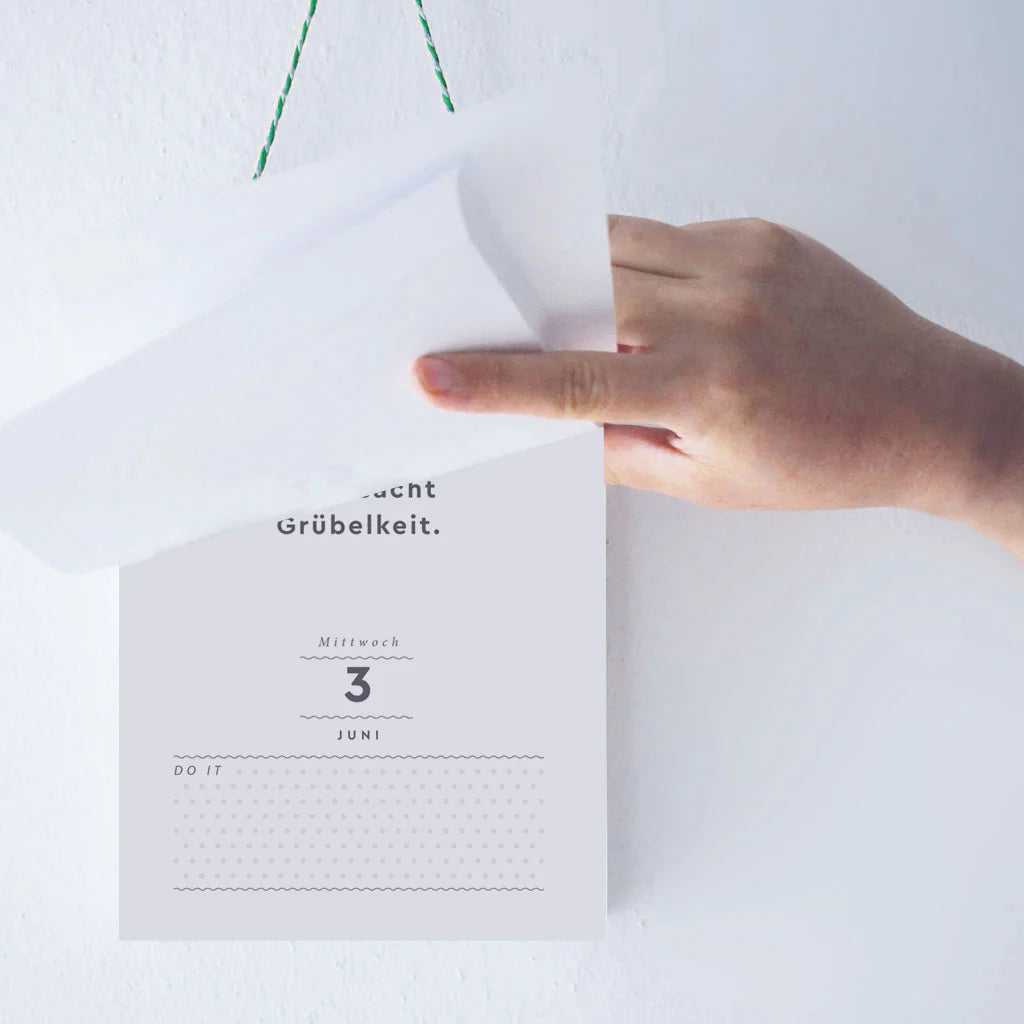 Fuck the Falten Abreißkalender 2026