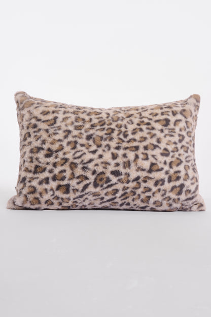 Leoparden Kissen Faux fur