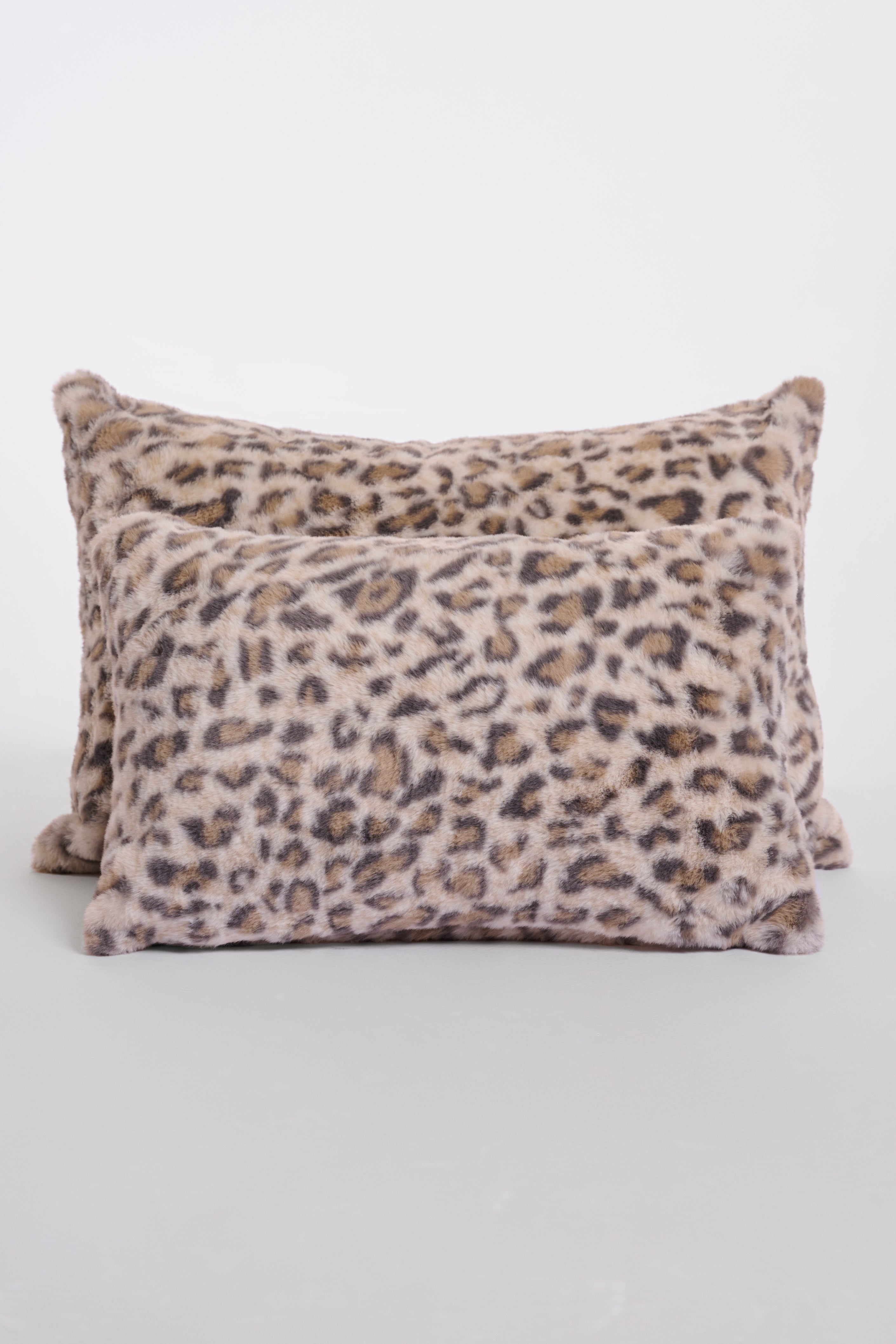 Leoparden Kissen Faux fur