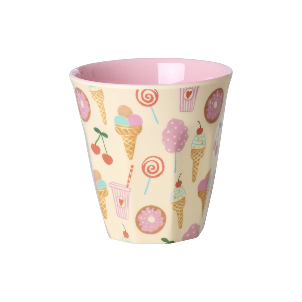 Melamin Kinder Becher Klein 6er Set Jahrmarkt