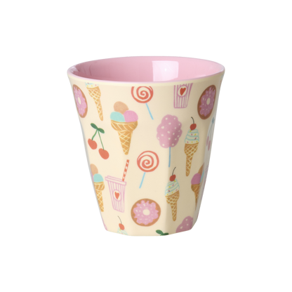 Melamin Kinder Becher Klein 6er Set Jahrmarkt