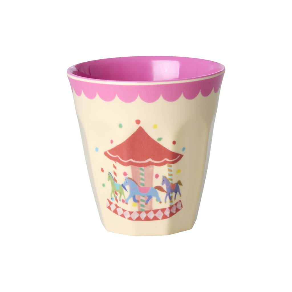Melamin Kinder Becher Klein 6er Set Jahrmarkt