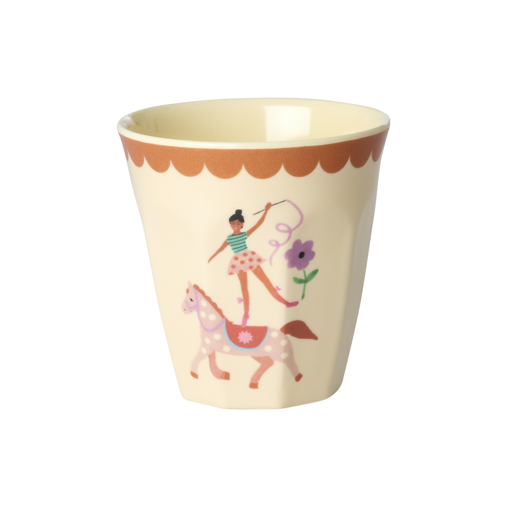Melamin Kinder Becher Klein 6er Set Jahrmarkt